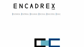What Encadrex.com website looked like in 2022 (1 year ago)