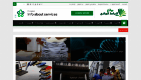 What Eddirasa.com website looked like in 2022 (1 year ago)