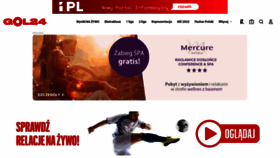 What Ekstraklasa.net website looked like in 2022 (1 year ago)