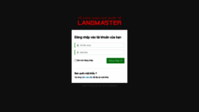 What Estudy.langmaster.vn website looked like in 2022 (1 year ago)