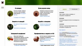 What Encephalitis.ru website looked like in 2022 (1 year ago)