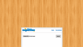 What Espafiles.com website looked like in 2022 (1 year ago)