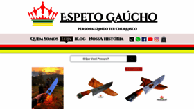 What Espetogauchors.com website looked like in 2022 (1 year ago)