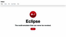 What Eclipseemu.me website looked like in 2022 (1 year ago)