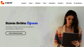 What E-mektep.org website looked like in 2022 (2 years ago)