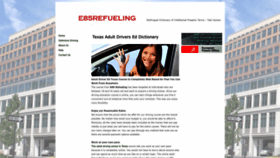 What E85refueling.com website looked like in 2022 (1 year ago)