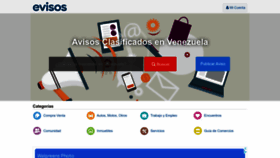 What Evisos.com.ve website looked like in 2022 (2 years ago)