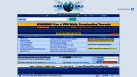 What Eztv.tf website looked like in 2022 (1 year ago)