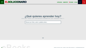 What Elsolucionario.org website looked like in 2022 (1 year ago)