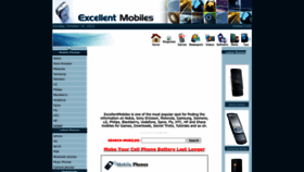 What Excellentmobiles.com website looked like in 2022 (1 year ago)