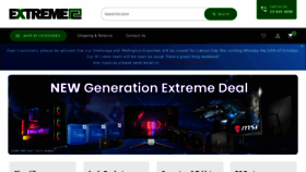 What Extremepc.co.nz website looked like in 2022 (1 year ago)