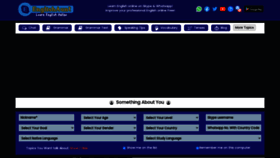 What Englishaunt.com website looked like in 2022 (1 year ago)