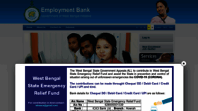 What Employmentbankwb.gov.in website looked like in 2022 (1 year ago)