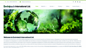 What Envirotechbd.com website looked like in 2022 (1 year ago)