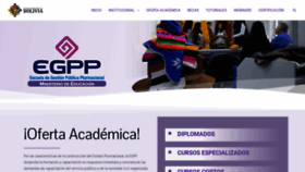 What Egpp.gob.bo website looked like in 2022 (1 year ago)
