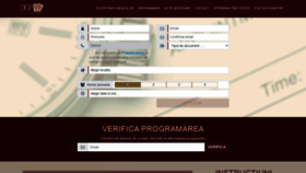 What Epasapoarte.ro website looked like in 2022 (1 year ago)