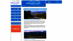 What Elbolson.com website looked like in 2022 (1 year ago)