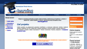 What Elearning.gphmi.sk website looked like in 2022 (1 year ago)