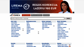 What Elenta.lt website looked like in 2022 (1 year ago)