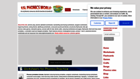 What Eslphonicsworld.com website looked like in 2022 (1 year ago)