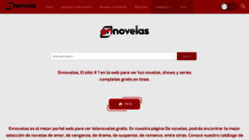 What Ennovelas.net website looked like in 2022 (1 year ago)
