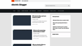 What Ev-market-blogger.blogspot.com website looked like in 2022 (1 year ago)