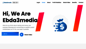 What Ebda3media.com website looked like in 2022 (2 years ago)