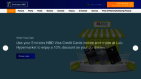 What Emiratesnbd.com.sa website looked like in 2022 (1 year ago)