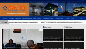What Ewura.go.tz website looked like in 2022 (1 year ago)
