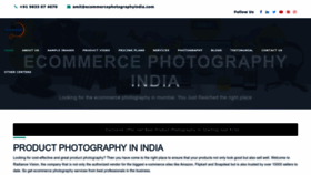 What Ecommercephotographyindia.com website looked like in 2022 (1 year ago)