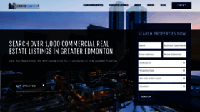 What Edmontoncommercial.com website looked like in 2022 (1 year ago)