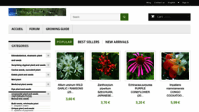 What Ethnoplants.com website looked like in 2022 (1 year ago)