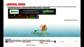 What Emedicalbooks.com website looked like in 2022 (1 year ago)