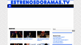 What Estrenosdoramas.tv website looked like in 2022 (1 year ago)