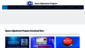 What Epsonadjustmentprogram.net website looked like in 2022 (1 year ago)