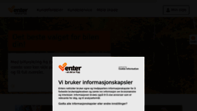 What Enter-forsikring.no website looked like in 2022 (1 year ago)