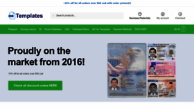 What Editable-templates.cc website looked like in 2022 (2 years ago)