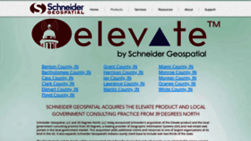 What Elevatemaps.io website looked like in 2022 (1 year ago)