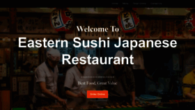 What Easternsushitogo.com website looked like in 2022 (2 years ago)