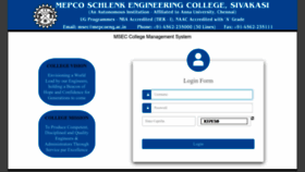 What Erp.mepcoeng.ac.in website looked like in 2022 (1 year ago)