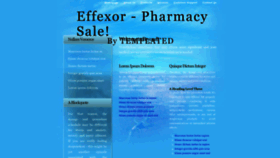 What Effexorvenlafaxine.online website looked like in 2022 (1 year ago)