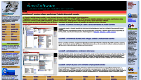 What Eucosoftware.com website looked like in 2022 (1 year ago)
