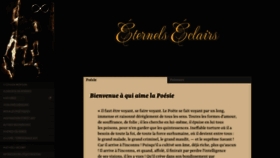 What Eternels-eclairs.fr website looked like in 2022 (1 year ago)