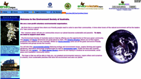 What Enviro.org.au website looked like in 2023 (1 year ago)