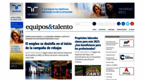 What Equiposytalento.com website looked like in 2023 (1 year ago)
