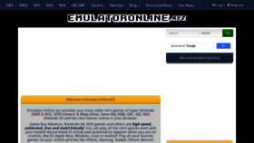 What Emulatoronline.xyz website looked like in 2023 (1 year ago)