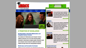 What Eimacs.com website looked like in 2023 (3 years ago)