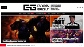 What Esportsgrizzly.com website looked like in 2023 (1 year ago)