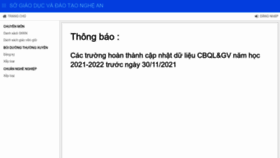 What Esqm.nghean.edu.vn website looked like in 2023 (1 year ago)