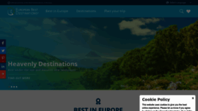 What Europeanbestdestinations.com website looked like in 2023 (1 year ago)